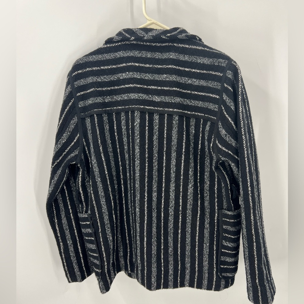 Gap Wool Blend Hook Eye Closure, Patch Pocket, Sh… - image 2